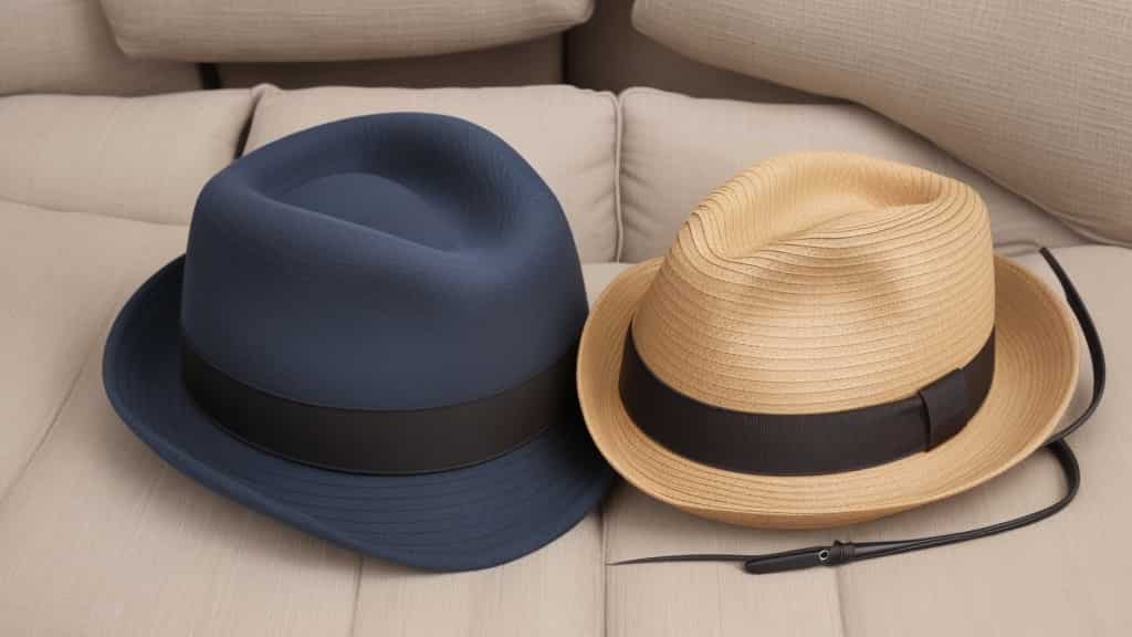 how to store large brim hats